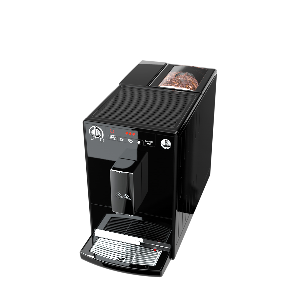 Melitta Solo E950-101, Cafetera Superautomática con Molinillo, 15 Bares,  Café en Grano para Espresso, Limpieza Automática, Personalizable, Negro :  : Hogar y cocina