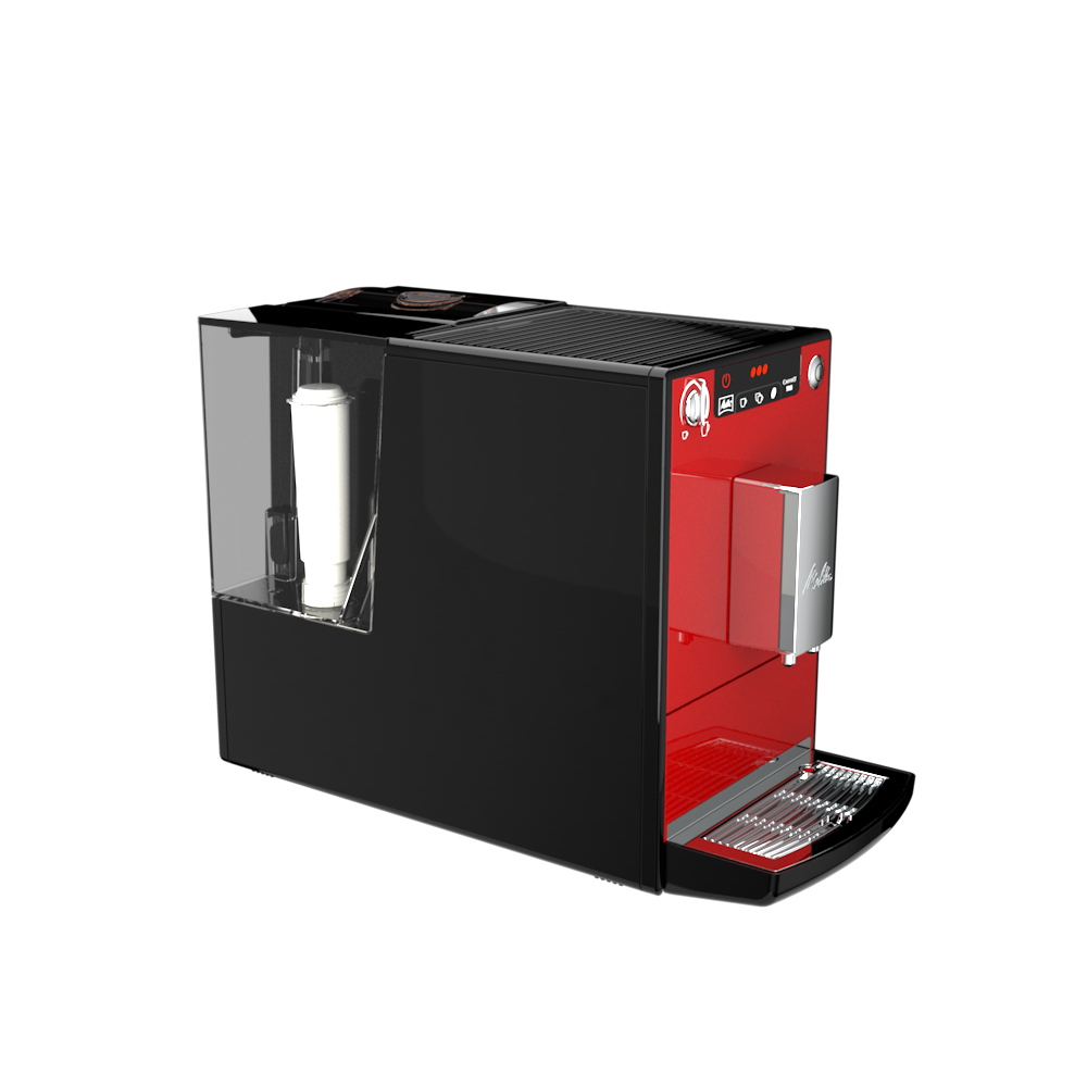 Melitta Solo E950-104, Cafetera Automática con Molinillo, 15 Bares, Café en  Grano para Espresso, Limpieza Automática, Personalizable, Rojo : :  Hogar y cocina